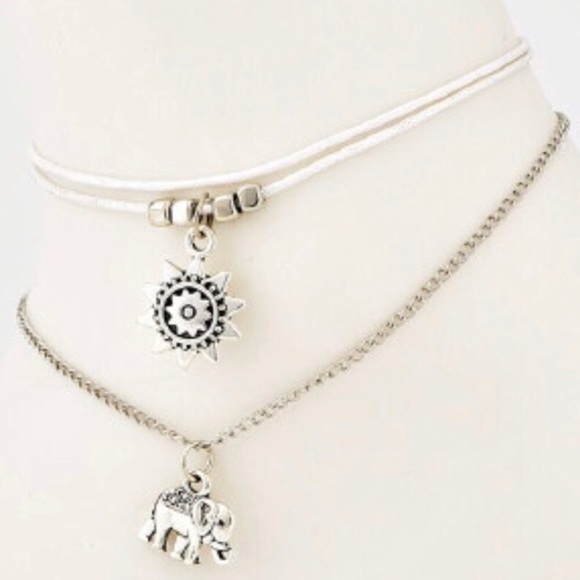 Elephant Anklet Set πβ€οΈ - Picture 2 of 5